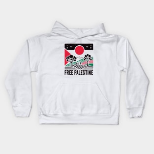 Free Palestine Kids Hoodie